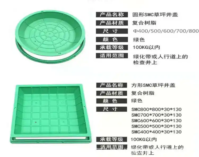 西和树脂复合种植井盖展示